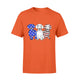 3 Dachshund Doxie Patriotic US American Flag July 4th Shirt T-Shirt