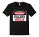 Danger Educated Mexican T Shirt Latina Smart