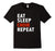 Eat Sleep Choir Repeat Funny Shirt Glee Club Singing Singer