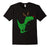Cool Funny Christmas T-Rex Dinosaur With Antlers T-Shirt