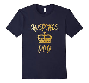 Awesome Hat Of King Wow T Shirt