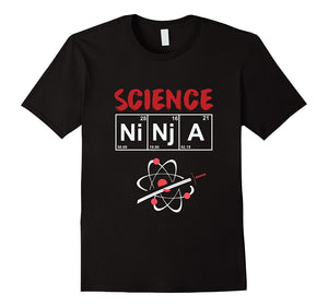 Element Of Stealth Tshirt - Funny Ninja Science Shirts