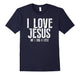 Christianity T-Shirt : I Love Jesus But I Cuss A Little Tshi