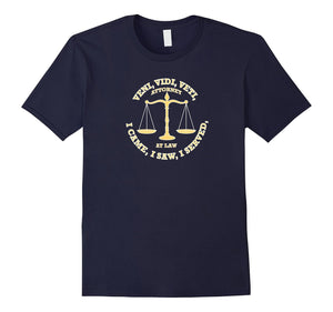 Attorney Scales Of Justice T-Shirt Lawyer T-Shirt