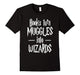 Crewneck T-Shirt | Books Turn Muggles Into Wizards