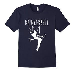 Drinkerbell T-Shirt Tinker-Bell Parody Funny Tee Shirt