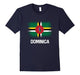 Dominica Flag Shirts Vintage Distressed Shirt