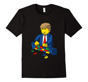 Donald Trump: Build A Legos Wall Tee T Shirts