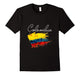 Colombia Colombian Vintage Flag T-Shirt
