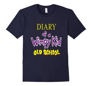 Diary Of A Wimpy Kids Shirt Old School Tshirt