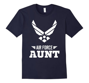 Air Force Aunt T-Shirt Birthday Gift