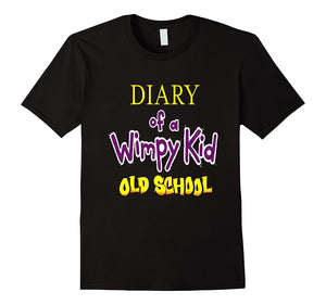 Diary Of A Wimpy Kids Shirt Old School Tshirt