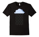 Digital Rain - Digits And Cloud T-Shirt