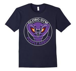 Dodgeball Globo Gym Purple Cobras T Shirts