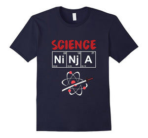 Element Of Stealth Tshirt - Funny Ninja Science Shirts
