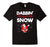Dabbin' Through The Snow - Funny Christmas T-Shirt - Unisex