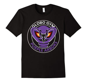 Dodgeball Globo Gym Purple Cobras T Shirts