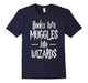 Crewneck T-Shirt | Books Turn Muggles Into Wizards