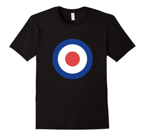 Classic Mod Target Pop Art Scooter 60'S T Shirt