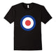 Classic Mod Target Pop Art Scooter 60'S T Shirt
