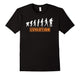Evolution Of Bodybuilding T-Shirt - Weight Lifting Gym Tee