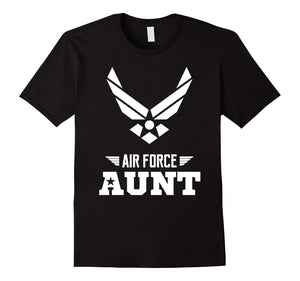 Air Force Aunt T-Shirt Birthday Gift