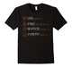 Air Moves Us Fire Transforms Us Water Shapes Us Tshirt