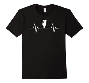 Bassist Heart Beat Bass Player Shirt