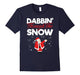 Dabbin' Through The Snow - Funny Christmas T-Shirt - Unisex