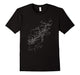Appalachian Trail Hand-Drawn Map Vintage Look T-Shirt