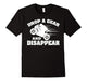 Drop A Gear & Disappear Funny Motorbike T Shirt