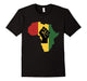 Africa Rasta Revolution T-Shirt Rastafarian