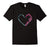 Fish Hook And Deer Antler Heart - Bone And Hook - T Shirt