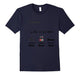 Cycling T Shirt - Life Is Simple - Bike - Beer - Bed T-Shirt