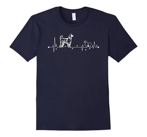 Afghan Hound T-Shirt, I Love Afghan Hound Heart Bea