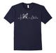 Afghan Hound T-Shirt, I Love Afghan Hound Heart Bea