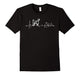Afghan Hound T-Shirt, I Love Afghan Hound Heart Bea