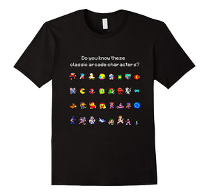 Classic 1980S 80S Arcade Vintage Collectable Game T-Shirt