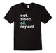 Eat Sleep Oil Repeat Essential Oil T-Shirt