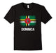 Dominica Flag Shirts Vintage Distressed Shirt