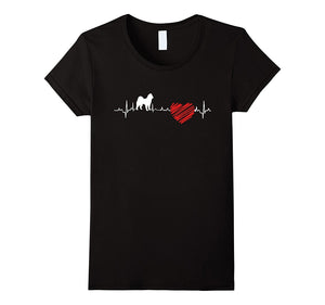 Alaskan Malamute Heartbeat T-Shirt