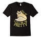 Feed Me And Tell Me I'M Pretty T-Shirt Cute Kitty Cat Tee