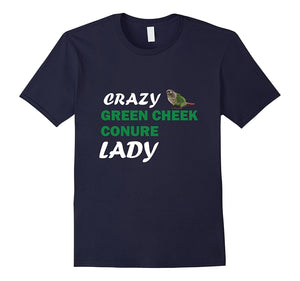 Crazy Green Cheek Conure Lady