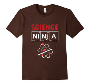 Element Of Stealth Tshirt - Funny Ninja Science Shirts