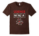 Element Of Stealth Tshirt - Funny Ninja Science Shirts