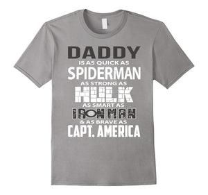 Daddy You Are My Favorite Superhero Family T-Shirt