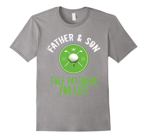 Father And Son Golf Partners For Life Funny T-Shirt
