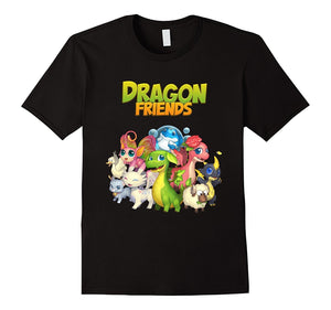 Dragon Friends Characters T-Shirt