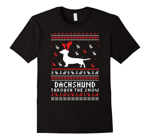 Dachshund Gifts- Dachshund Through The Snow Christmas Gifts
