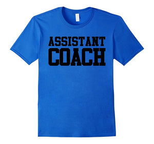 Coach Shirt Assistant Tshirt Tee Coaching Football Team Gift